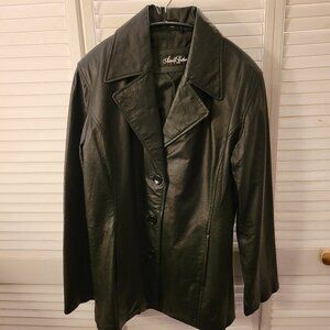Amalfi Black Leather Jacket